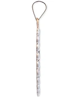 Cross Beaded Edge Pendant in 14k Two-Tone Gold, Created for Macy's