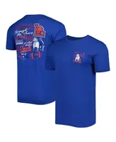 Men's Royal Louisiana Tech Bulldogs Through the Years T-shirt