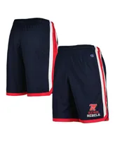 Men's Champion Navy Ole Miss Rebels Basketball Shorts