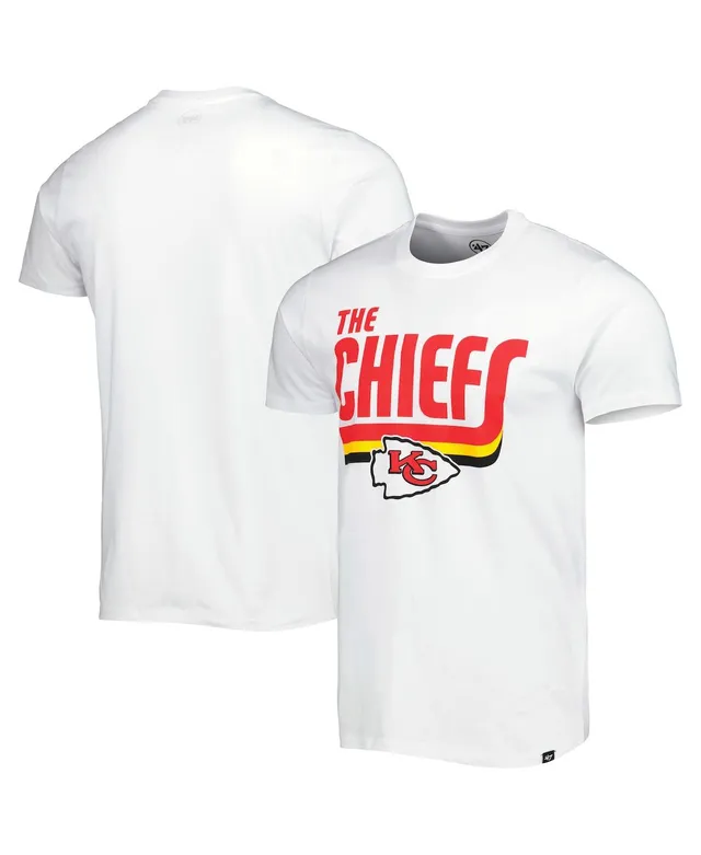 47 BRAND Kansas City Chiefs Mens Tee - HEATHER GRAY