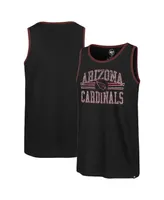 Men's '47 Brand Black Arizona Cardinals Winger Franklin Tank Top