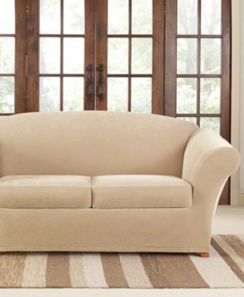 Stretch Pique Slipcover Collection