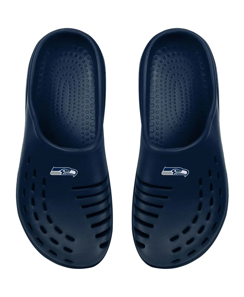 Youth Boys and Girls Foco College Navy Seattle Seahawks Sunny Day Clogs