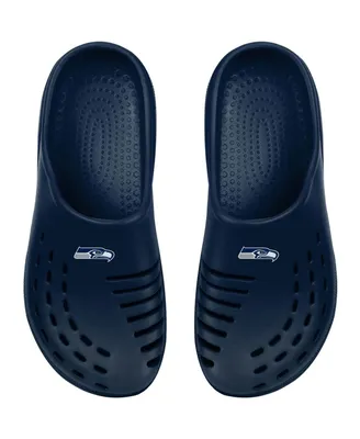 Youth Boys and Girls Foco College Navy Seattle Seahawks Sunny Day Clogs