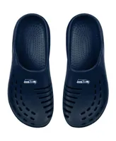 Youth Boys and Girls Foco College Navy Seattle Seahawks Sunny Day Clogs