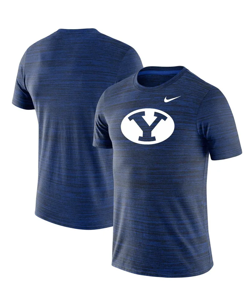 Men's Nike Navy Byu Cougars Team Logo Velocity Legend Performance T-shirt