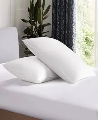 Unikome 100 Cotton Goose Down Feather 2 Pack Pillows