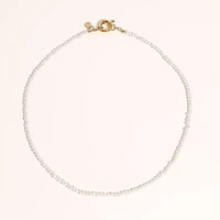 Joey Baby 18K Gold Plated Freshwater Pearls - Carrie Necklace