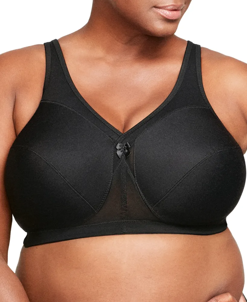 Glamorise Women's Full Figure Plus MagicLift Active Wirefree Support Bra