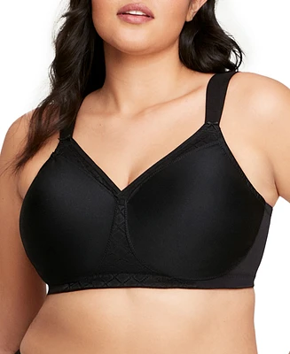 Glamorise Full Figure Plus MagicLift Wirefree T-Shirt Bra