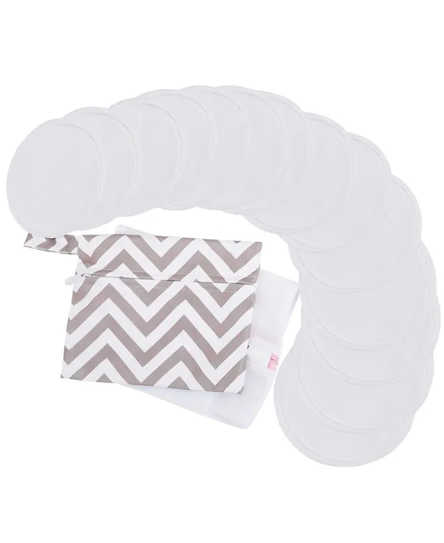 KeaBabies 14pk Organic Nursing Pads, Washable Breast Pads for  Breastfeeding, Reusable Nipple Pads, Breastfeeding Essentials (Pastel  Touch, Large)
