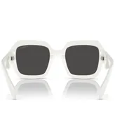 Prada Low Bridge Round Women's Sunglasses