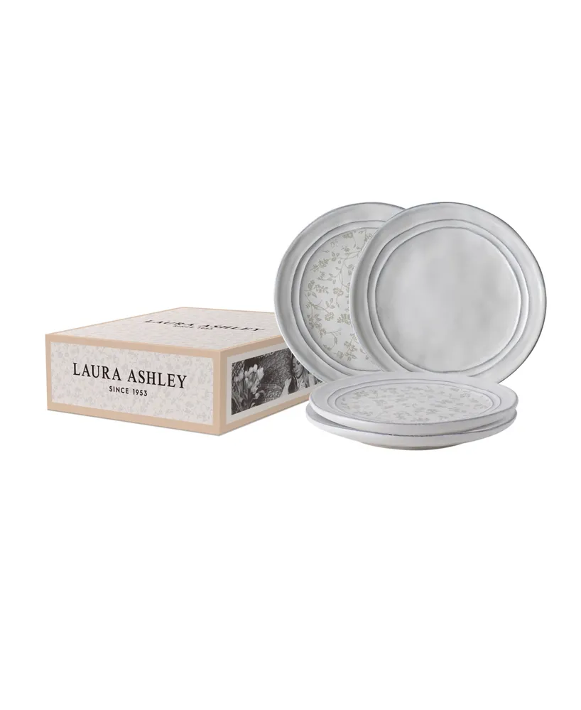 Laura Ashley Artisan Set of 4 Petit plate, Service for 4