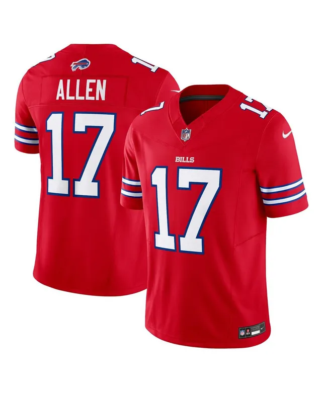 Men's Nike Josh Allen Red Buffalo Bills Vapor F. U.S. E. Limited Jersey