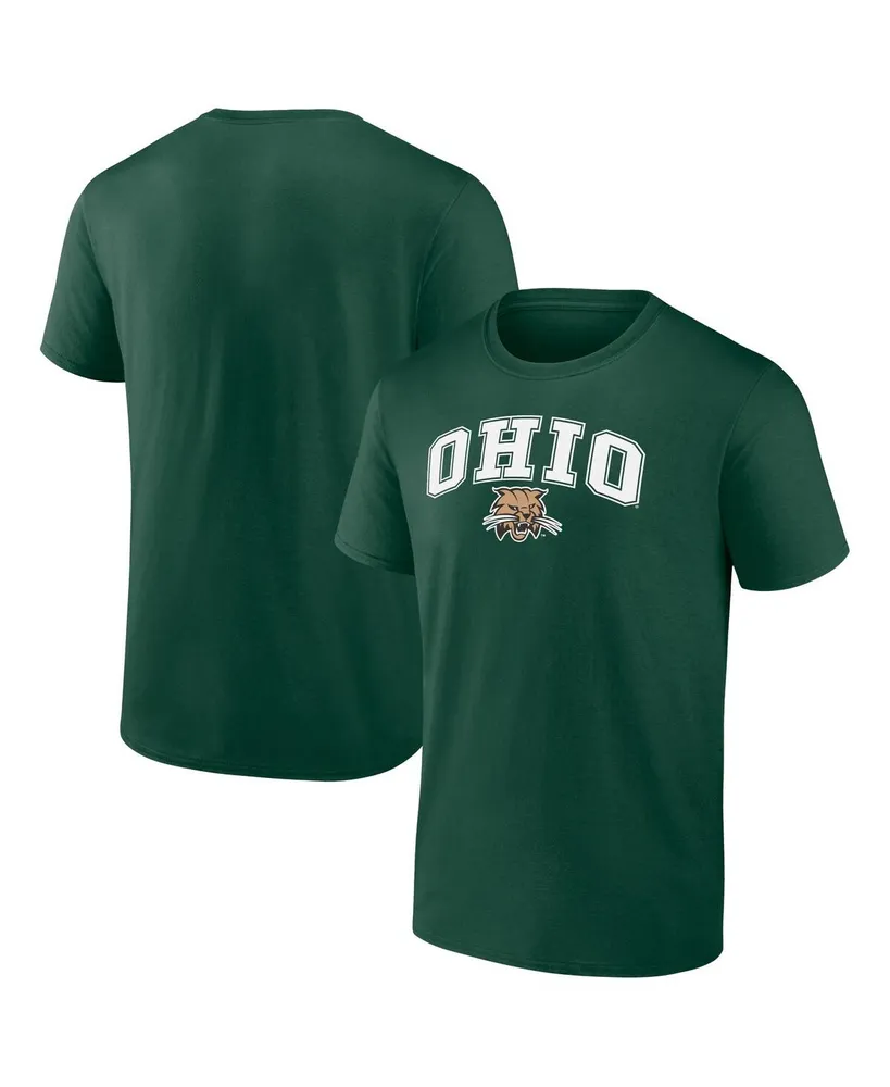 Men's Fanatics Green Ohio Bobcats Campus T-shirt