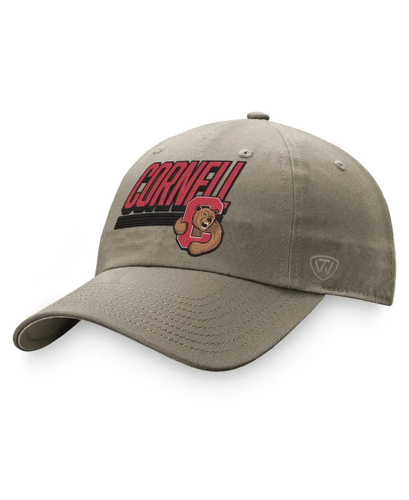 Men's Top of the World Khaki Cornell Big Red Slice Adjustable Hat