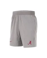 Men's Nike Gray Alabama Crimson Tide Player Performance Shorts