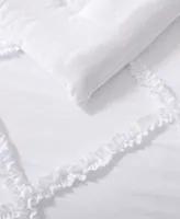 Laura Ashley Norah Solid Microfiber Comforter Set Collection