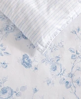 Laura Ashley Belinda Cotton Reversible Piece Comforter Set