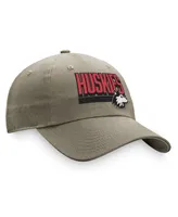 Men's Top of the World Khaki Northern Illinois Huskies Slice Adjustable Hat