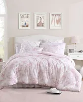 Laura Ashley Delphine Cotton Reversible Comforter Set Collection