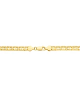 Men's Mariner Link 22" Necklace (6-1/2mm) in 14k Gold-plated Sterling Silver