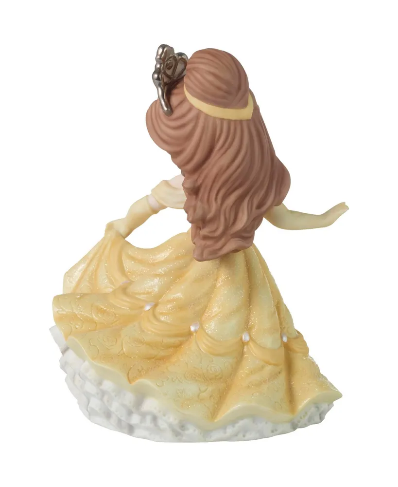 Precious Moments 100th Anniversary Celebration Disney 100 Belle Bisque Porcelain Limited Edition Figurine