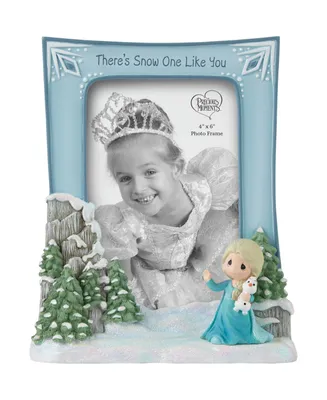 Precious Moments There's Snow One Like You Disney Elsa Bisque Resin, Glass Photo Frame