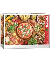 Eurographics Incorporated Flavors of the World Italian Table Jigsaw Puzzle, 1000 Pieces