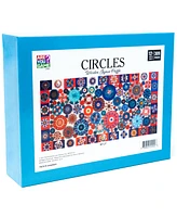 Wooden Jigsaw Puzzle Circles, 309 Pieces