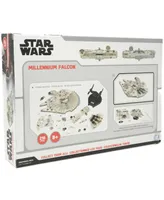 4D Cityscape Star Wars Millennium Falcon Paper Model Kit, 216 Pieces