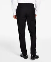 Alfani Men's Slim-Fit Stretch Black Tuxedo Pants, Created for Macy's