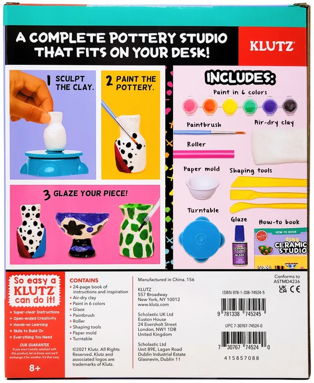 Klutz Tiny Ceramics Studio Kit