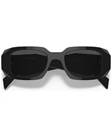 Prada Symbole Rectangular Women's Sunglasses, Pr 17WS