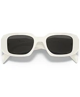 Prada Symbole Rectangular Women's Sunglasses, Pr 17WS