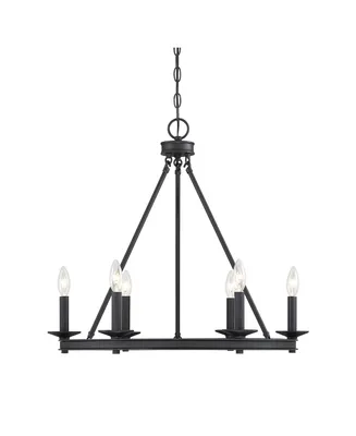 Savoy House Middleton 6-Light Chandelier (25" W x 23"H)