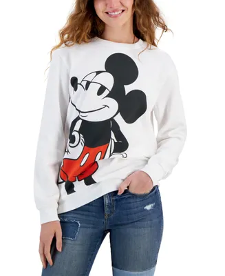 Disney Juniors' Mickey Mouse Crewneck Sweatshirt