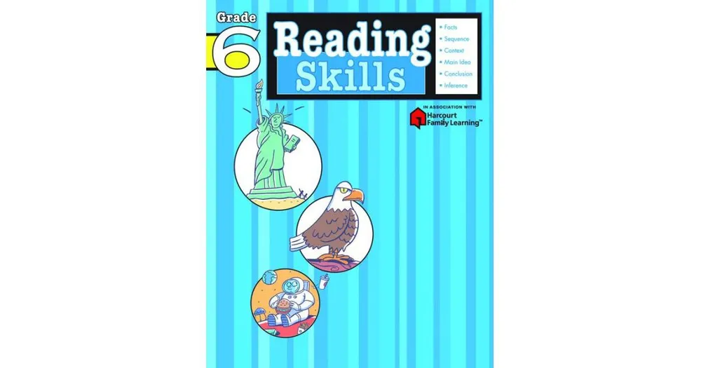 Reading Skills, Grade 6 (Flash Kids Reading Skills Series) by Flash Kids Editors