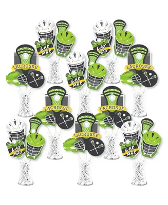Lax to the Max Lacrosse Party Centerpiece Sticks Showstopper Table Toppers 35 Pc