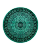 Adorn Hand Woven Rugs Fine Vibrance M1214 7'1" x 7'1" Round Area Rug