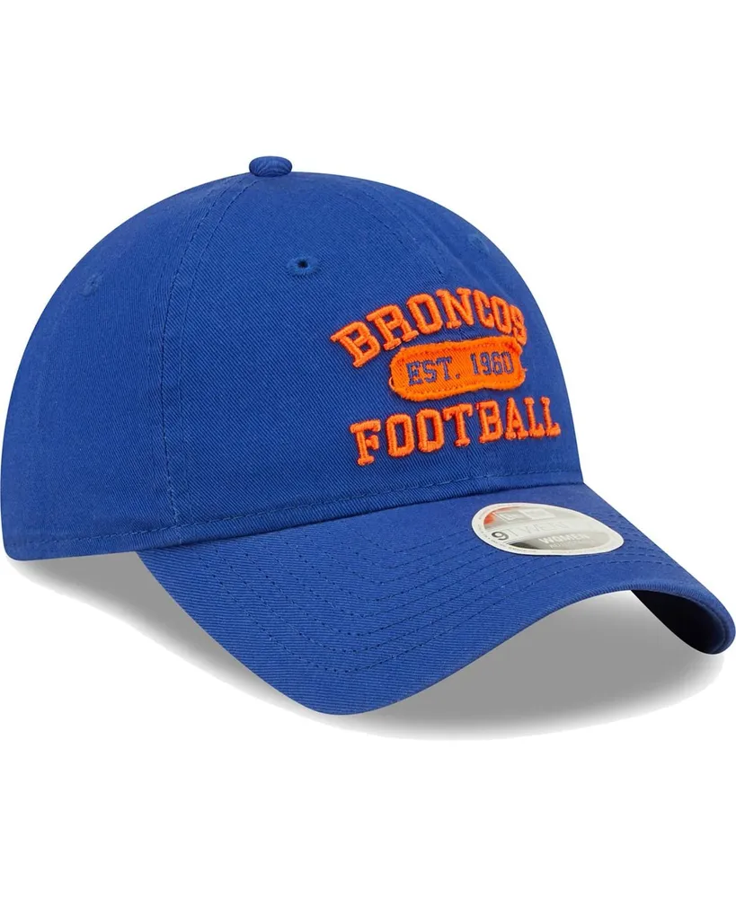 Women's New Era Royal Denver Broncos Formed 9TWENTY Adjustable Hat
