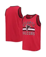 Men's '47 Brand Red Atlanta Falcons Edge Super Rival Tank Top