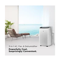 Tcl 12,000 Btu Smart Portable Air Conditioner with Uv-c