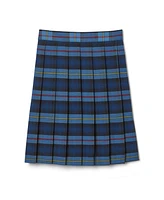 French Toast Big Girls Adjustable Waist Mid-Length Plaid Pleated Skirt