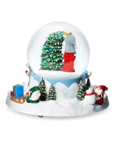 5.7" H Musical Gnome Dome, Rotating