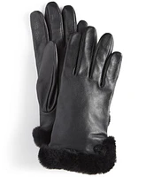 Ugg Women's Tech-Compatible Shearling Leather Gloves