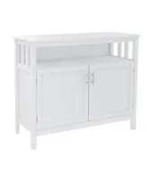 Simplie Fun Kitchen Storage Sideboard And Buffet Server Cabinet