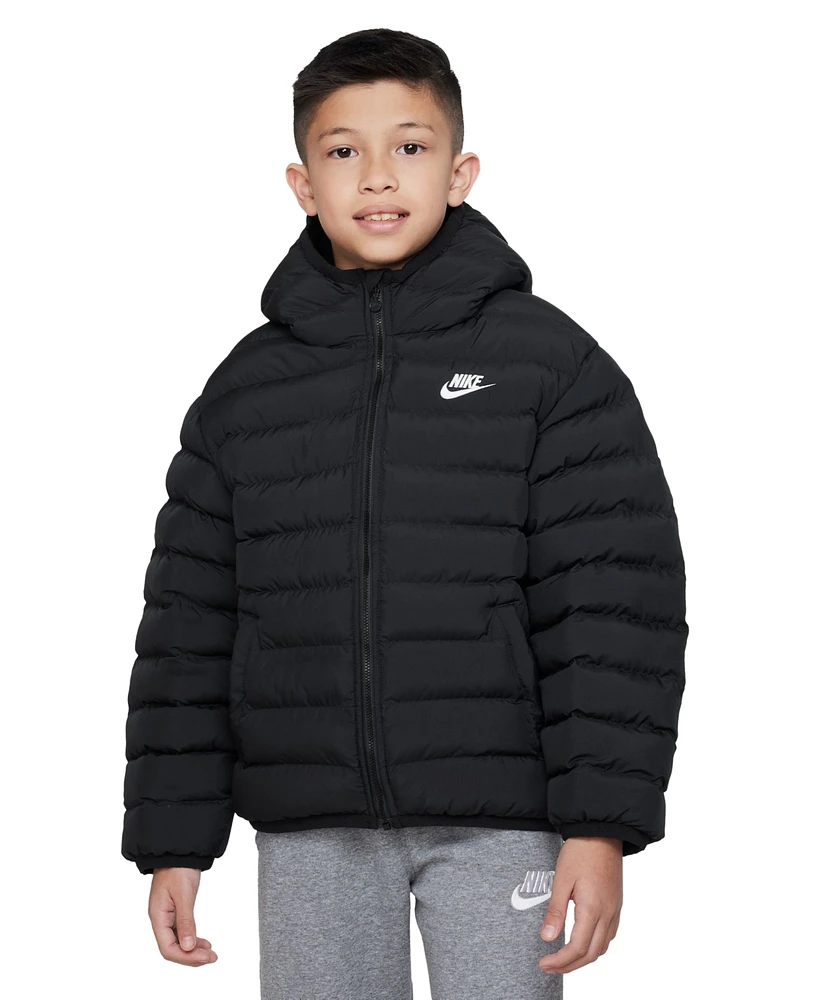 Nike Sportswear Big Kids Lightweight Synthetic Fill Hooded Coat