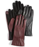 Cole Haan Women's Leather Points Stretch Gloves