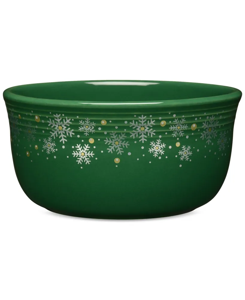 Fiesta Jade Snowflake Gusto Bowl